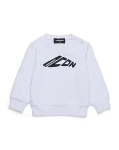 Толстовка с принтом Icon, белый Dsquared2 kids