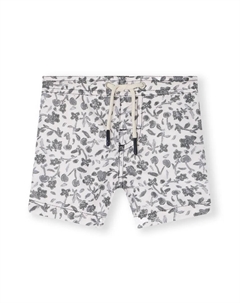 Плавки-шорты Niagara с цветочным принтом, белый Bonpoint