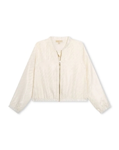 Бомбер с логотипом, нейтральный Michael kors kids