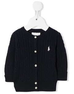 Джемпер Polo Pony фактурной вязки, синий Polo ralph lauren kids