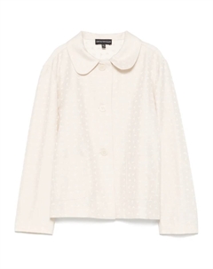 Пиджак с монограммой, нейтральный Emporio armani kids