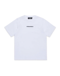 Футболка с логотипом, белый Dsquared2 kids