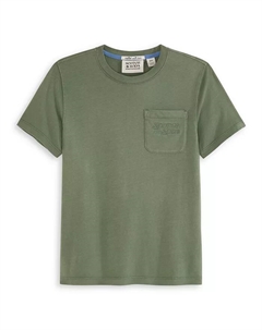 Футболка Big Boys с эффектом поношенности, зеленый Scotch&soda