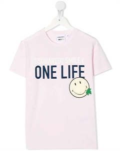 Футболка Cool Fit, розовый Dsquared2 kids