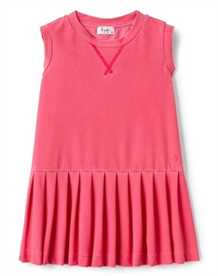 Платье мини без рукавов, розовый Il gufo