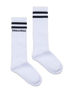 Носки с логотипом, белый Dsquared2 kids
