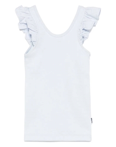 Топ с оборками, синий Molo