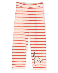 Спортивные брюки Angry Cat из органического хлопка, нейтральный Mini rodini