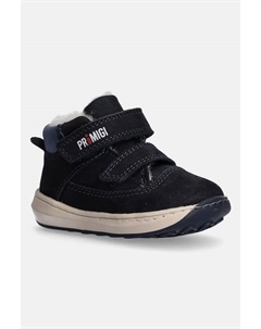 Детские замшевые полуботинки, темно-синий Primigi