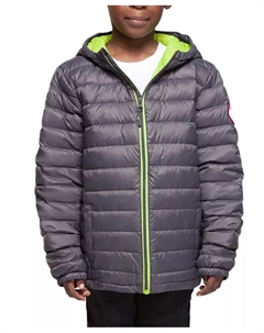 Мальчиковая ультралегкая пуховая куртка с функцией компактной упаковки, серый Rokka&rolla