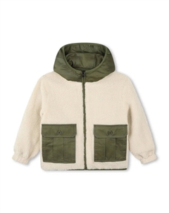 Двусторонний бомбер с логотипом, зеленый Marc jacobs kids