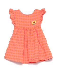 Платье Vichy, оранжевый Bobo choses