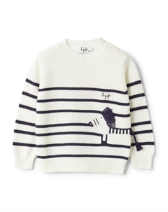 Декорированный свитер, белый Il gufo