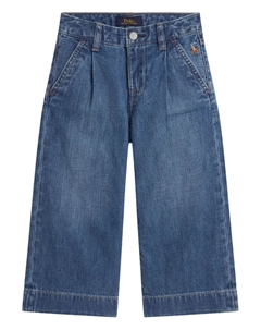 Джинсы со складками, синий Polo ralph lauren kids