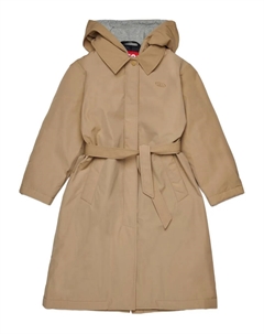 Тренч с капюшоном, нейтральный Diesel kids