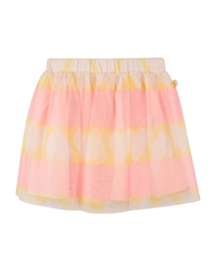 Юбка из тюля с принтом, розовый Billieblush