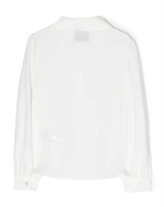 Рубашка с воротником Питер Пэн, белый Simonetta