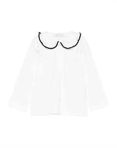 Рубашка с манишкой, белый Mariella ferrari