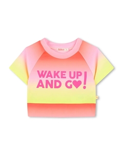 Футболка с графичным принтом, желтый Billieblush