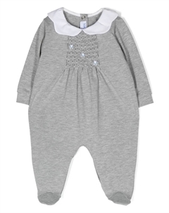 Боди с вышивкой, серый Siola