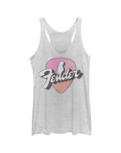 Футболка-борцовка для юниоров Fender Gradient, цвет white heather Licensed character