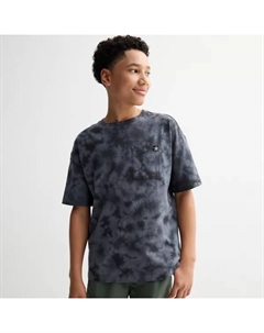 Футболка свободного кроя с карманом для мальчиков 8-20 лет, обычная и хаски, цвет gray tie dye Sonoma goods for life