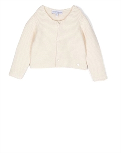 Трикотажный кардиган, нейтральный Emporio armani kids