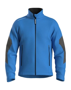 Лыжная куртка с высоким воротом и вставками, синий Energia pura kids