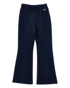 Расклешенные спортивные брюки, синий Monnalisa