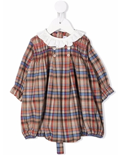 Ромпер в клетку тартан, нейтральный Siola