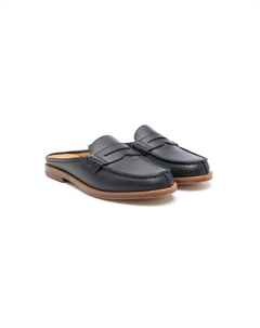 Пенни-лоферы с открытой пяткой, синий Gallucci kids