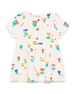 Платье Garden Party, нейтральный Bobo choses