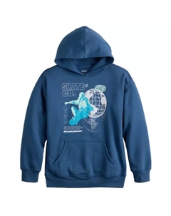 Супермягкий адаптивный свитер с капюшоном для мальчиков 8-20 лет, цвет navy skate Sonoma goods for life