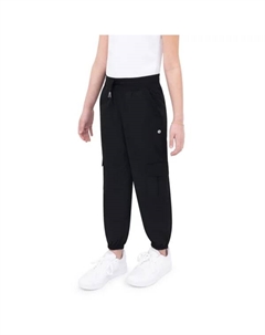 Спортивные брюки-карго для девочек 7-16 лет, черный Layer 8