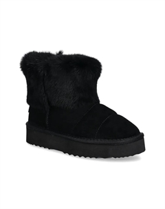 Ботинки с искусственным мехом, черный Patrizia pepe girl