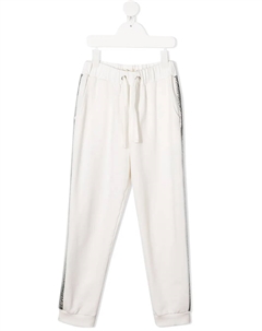 Спортивные брюки с лампасами, белый Andorine