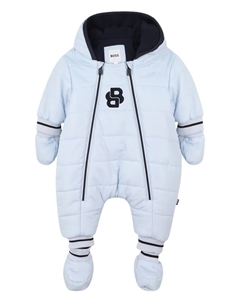 Дутый комбинезон с капюшоном, синий Boss kidswear