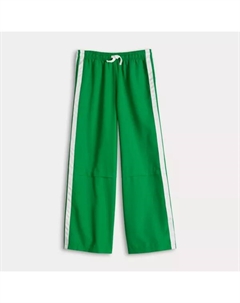 Детские полосатые спортивные брюки для девочек 7-16 лет, зеленый B.o.y.