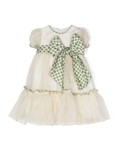 Платье Alice с бантом, нейтральный La stupenderia