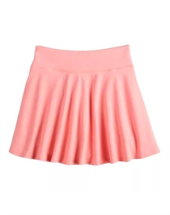 Юбка-шорты с высокой талией для девочек 6-20 лет, стандартные и большие размеры, цвет corsage So