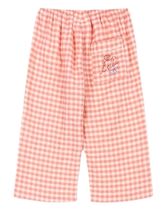 Брюки в клетку x RHW, оранжевый Konges slojd