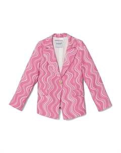 Пиджак с принтом, розовый Pinko kids