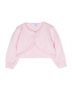 Шерстяной кардиган с длинными рукавами, розовый Siola