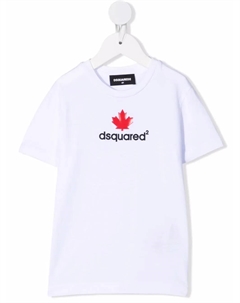 Футболка с логотипом, белый Dsquared2 kids