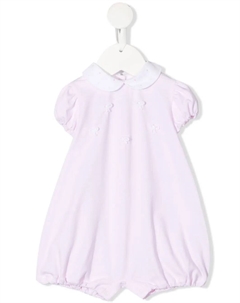 Ромпер с короткими рукавами и бантом, розовый Siola