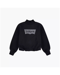 Объемный свитер с пузырьковыми рукавами для девочек крупных размеров 7-16, цвет Jet Black Levi's®