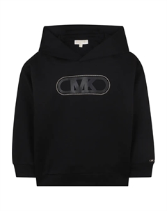 Худи с логотипом, черный Michael kors kids