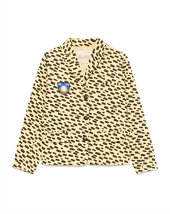 Блейзер с принтом, желтый The animals observatory