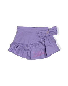 Юбка с логотипом, фиолетовый Miss blumarine