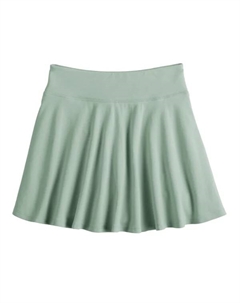 Юбка-шорты с высокой талией для девочек 6-20 лет, стандартные и большие размеры, цвет chadwick green So